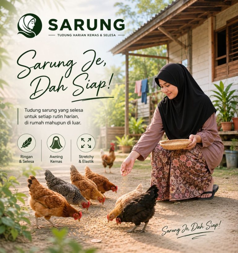 SARUNG — Tudung Pakai Harian